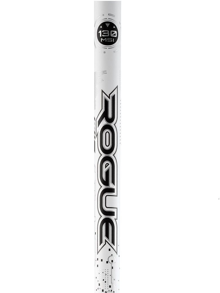 Aldila Rogue White 130 MSI mid launch graphite wood golf shaft close-up
